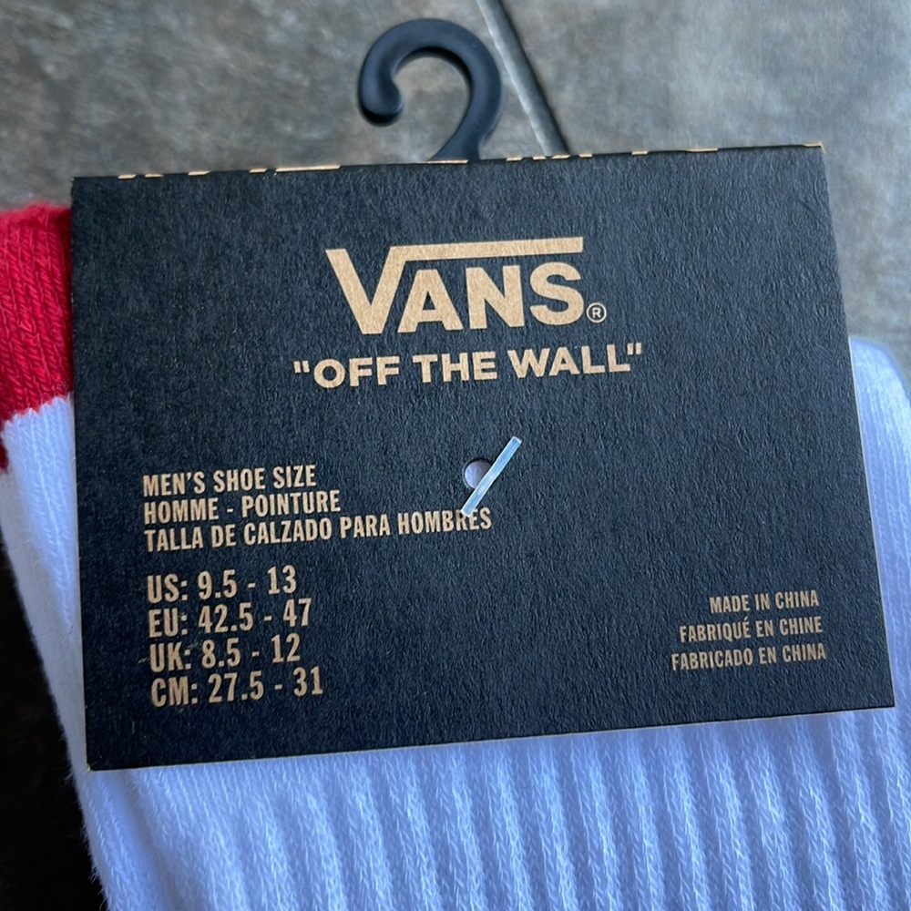 VANS “Off The Wall” Men’s socks - Picture 2 of 11
